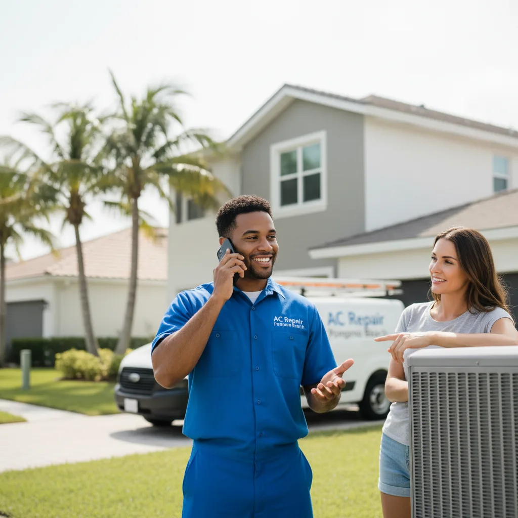 AC Repair Pompano Beach customer support in Carmel Valley